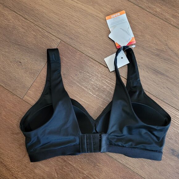 Warners Bra Small Black Cloud 9 Wireless Lightly Lined Smooth Invisible RN1041A - Picture 3 of 8